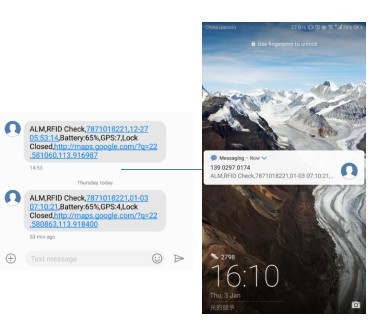 Wodoodporne inteligentne elektroniczne zamki monitorujące temperaturę łańcucha zimnego ISO9001 6