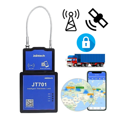 Jointech Jt701 Gps Electronic Lock For Container Truck Gps Tracker Seal Cargo Security Tracker Fuel Tank Monitoring