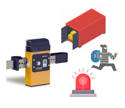 Jointech Container GPS Lock For Smuggle Prevention