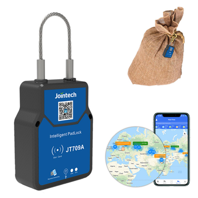 Jointech Jt709A Gps Gsm Container Electronic Seal Container Tracker Elocks Gps Padlock Fuel Tanker Seal Lock