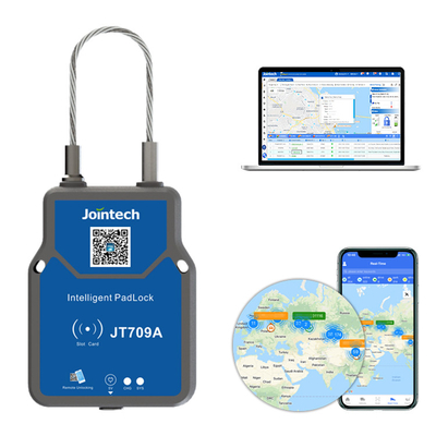 Jointech JT709 Remote Control System Bluetooth GPS Smart Lock With 3000mAh Battery For Cargo Transportation