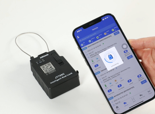 Jointech JT709C Intelligent Bluetooth 4G GPS Tracking Electronic Lock for Cargo Transportation