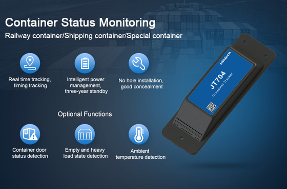 Jointech JT704A Container Air Vent Smart GPS Tracker With Three Years Working Time Battery