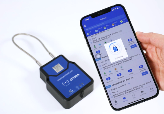 GPS Lock for Container Cargo remote control Seal Anti-theft Recovery Container Tracking Padlock GPS Lock Tracke