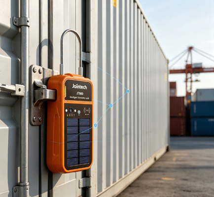 Jointech JT800 Solar AI Lock – Real-Time Cargo GPS Tracker Padlock