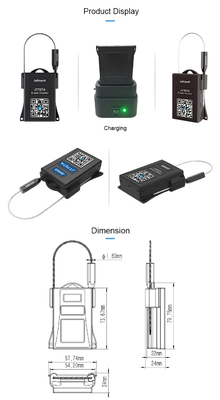 Navigation Security Container Seal Tracking GPS Tracking Long Battery disposable