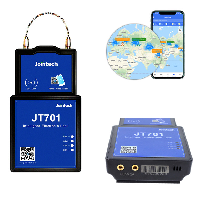 Jointech Jt701 Electronic Lock E-Seal Gps Container Seal Cargo Lock Seal Devices Truck Gps Track Tracking Fuel Tank Mon