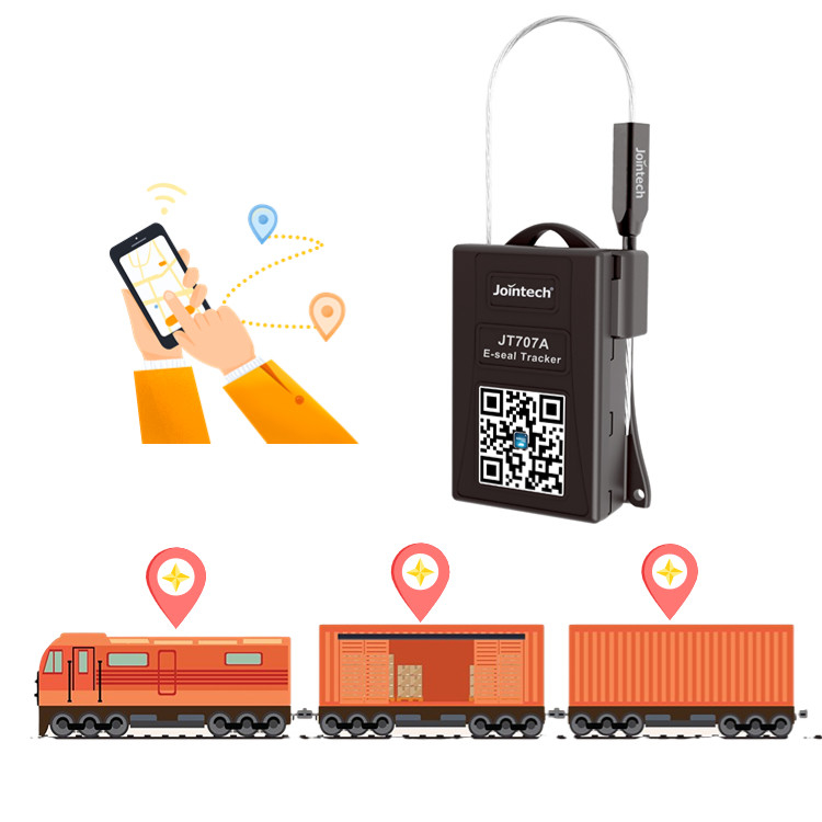 Jointech JT707A Portable Shockproof GPS Container Security Smart Seal CE Certification Approved