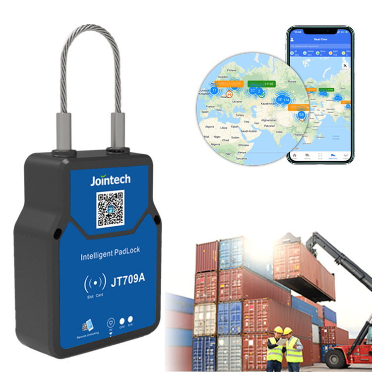 GPS Lock for Container Cargo remote control Seal Anti-theft Recovery Container Tracking Padlock GPS Lock Tracke