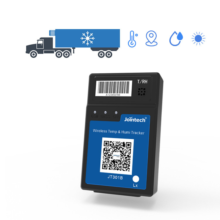 Cold Chain Jointech JT301B Temperature Humidity Live time Monitoring Alarm GPS Tracker