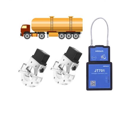 Przemysłowy zamek elektroniczny GPS Jointech do monitorowania kontenerów i bezpieczeństwa transportu JT701D