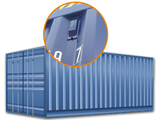 Długotrwałe urządzenia akumulatorowe GPS Container Lock wyposażone w tryb komunikacji GPRS/GSM/Bluetooth i wysokiej precyzji pozycjonowania GPS